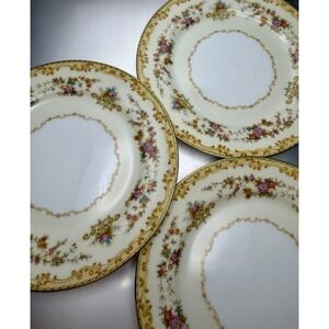 Noritake Aberdale‎ Dessert Plates 6.5" Set of 3